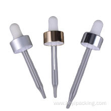 Aluminum shell rubber teat Glass pipette Dropper